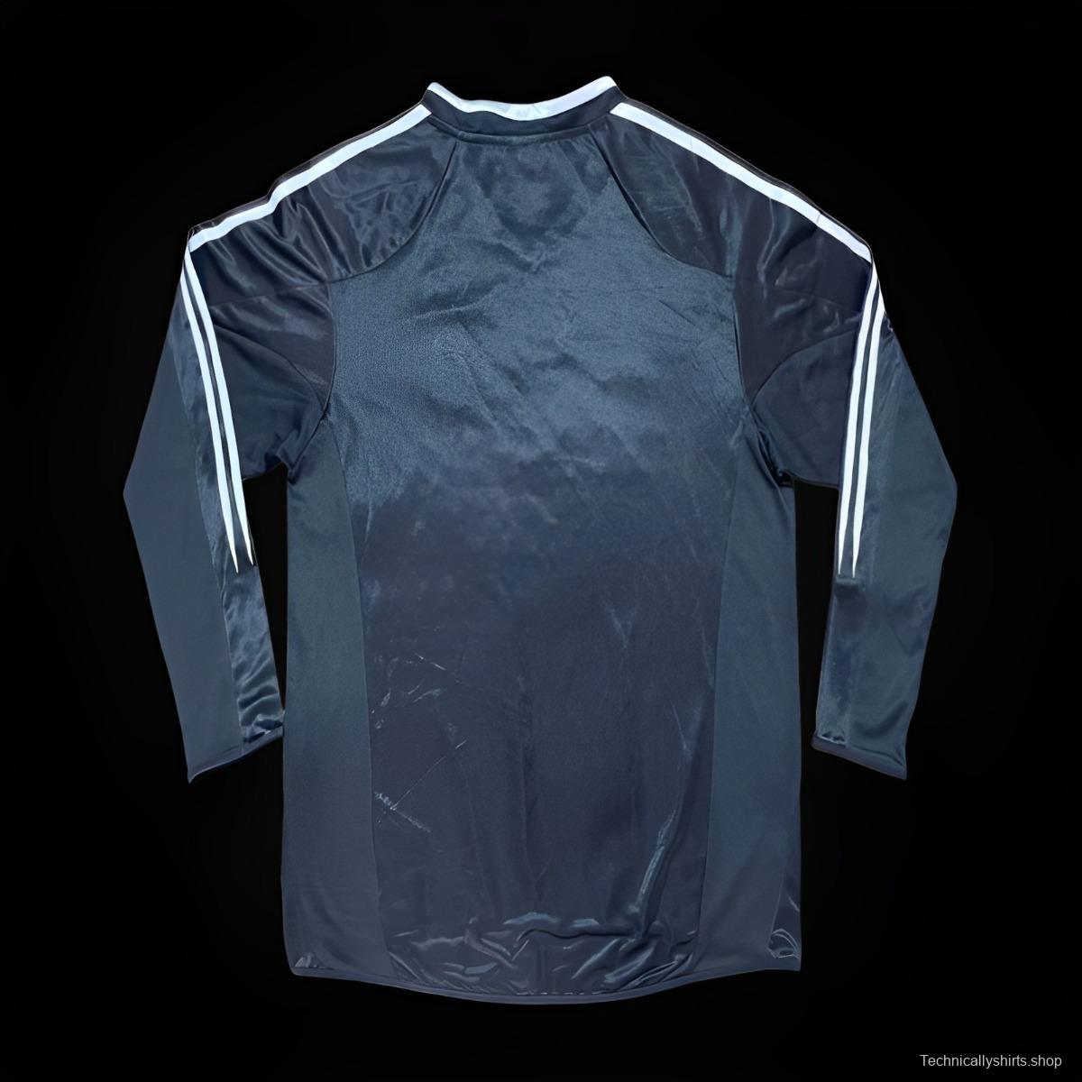 Retro 04/05 Real Madrid Third Black Long Sleeve Jersey