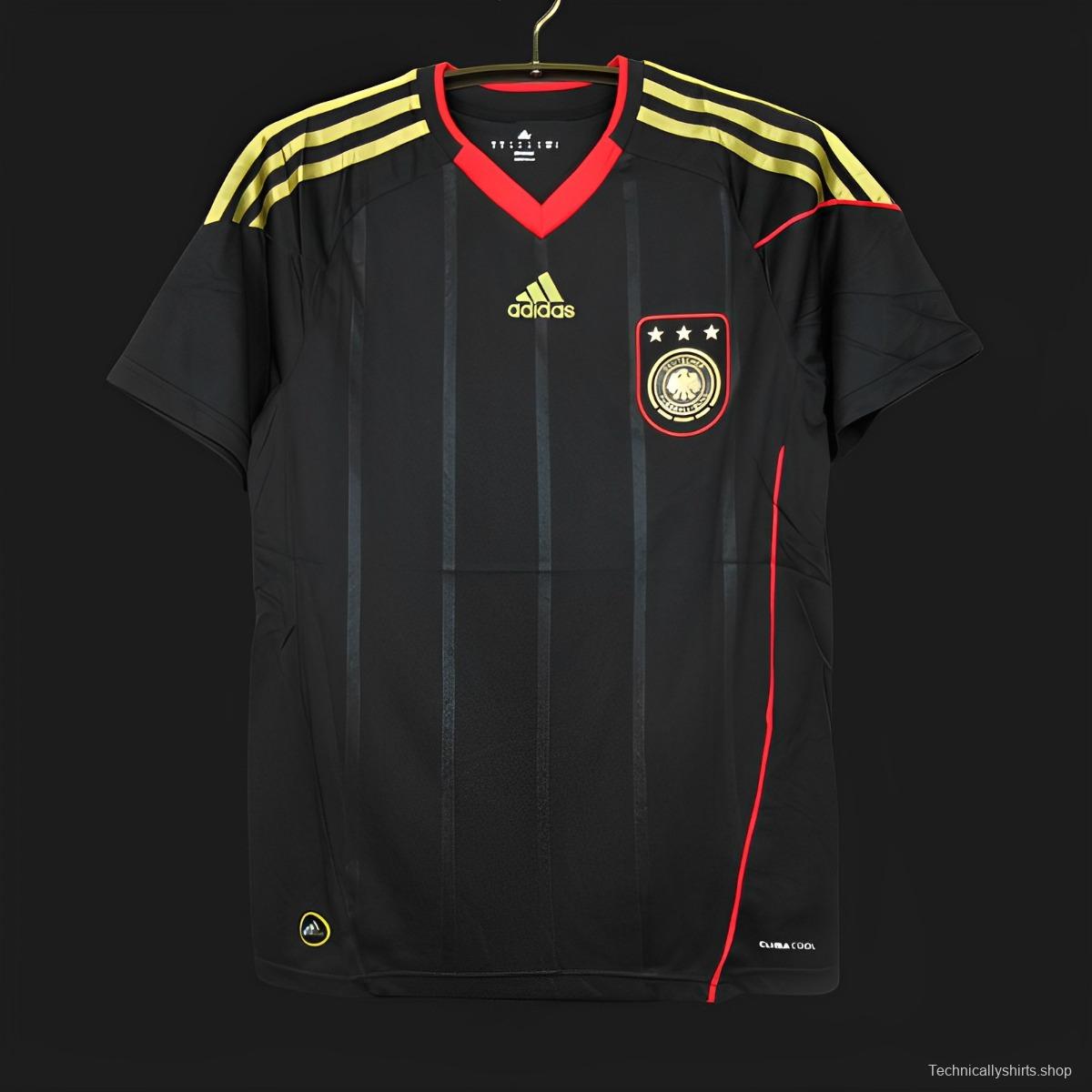 Retro 2010 Germany Away Black Jersey