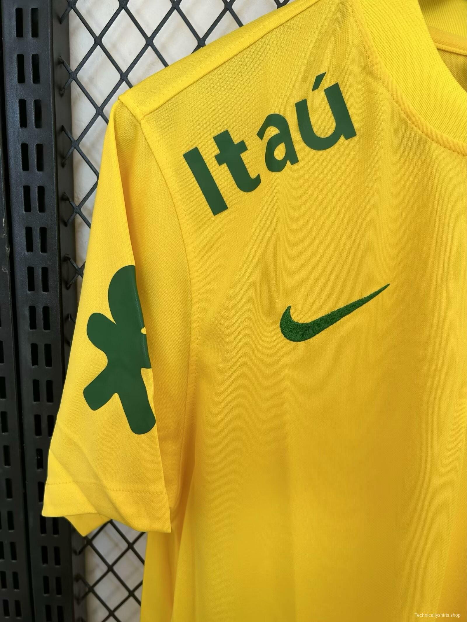 2022 Brazil Yellow POLO Jersey