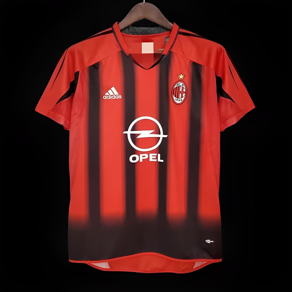 Retro 04/05 AC Milan Home Authentic Jersey