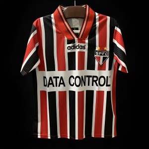 Retro 96/97 Sao Paulo Away Red Jersey