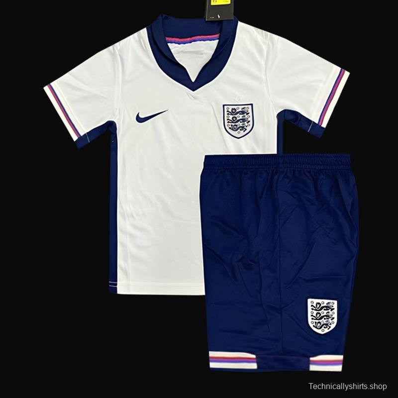 2024 Kids England Home Jersey