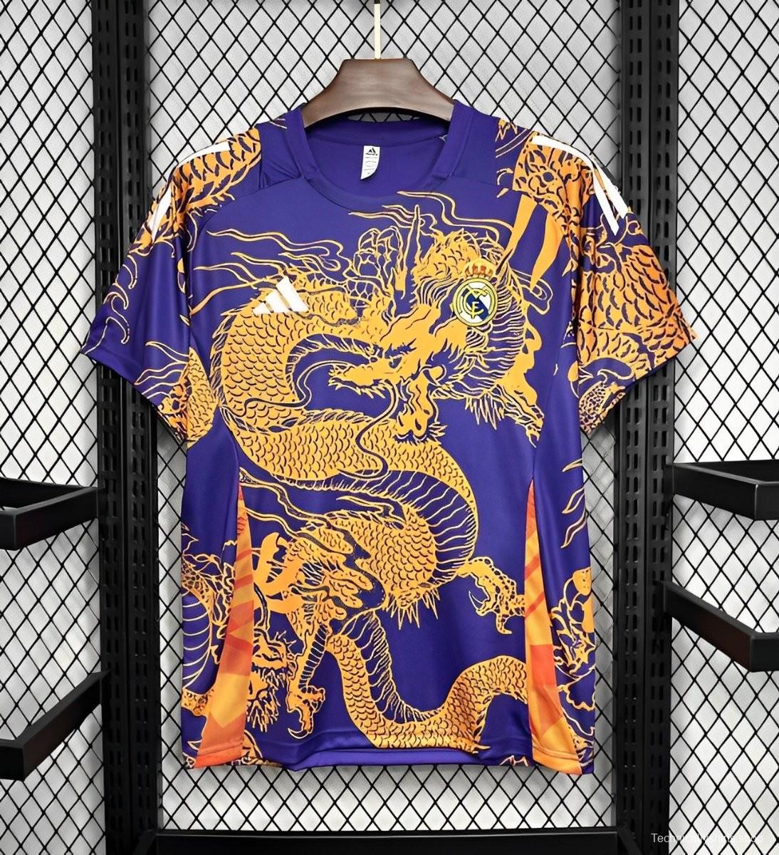 2024/25 Real Madrid Purple Dragon Special Edition Jersey