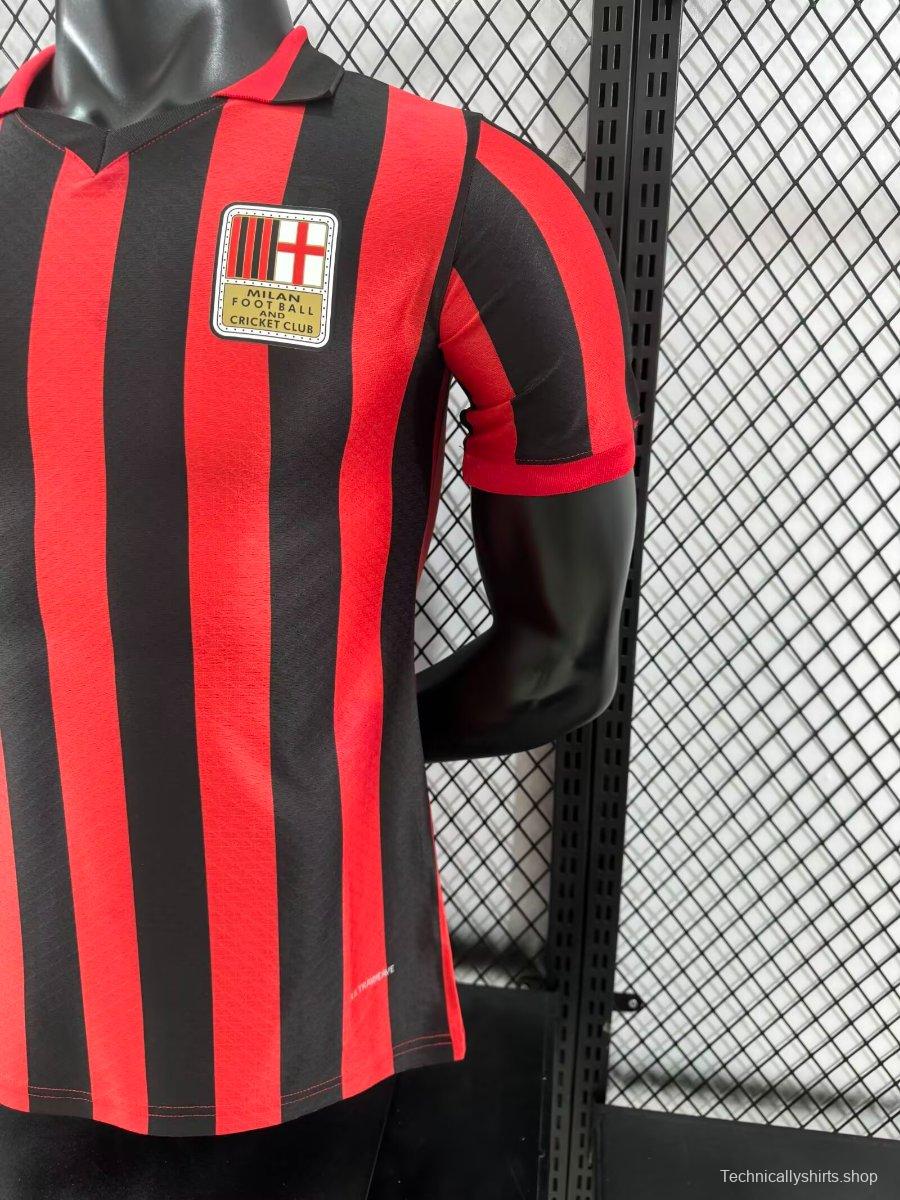 Player Version 24/25 AC Milan 125th Anniversary Jersey