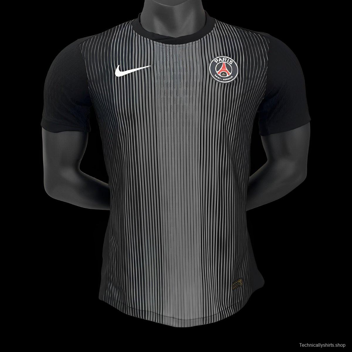 Player Version 25/26 PSG Goalkeeper Black Jersey