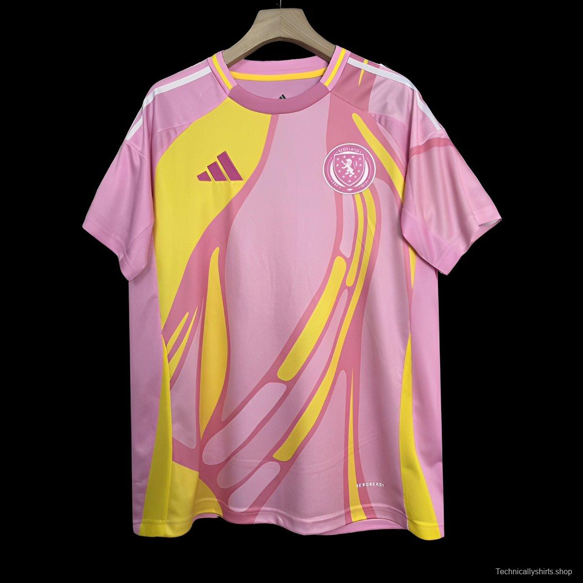 2025 Scotland Away Pink Jersey