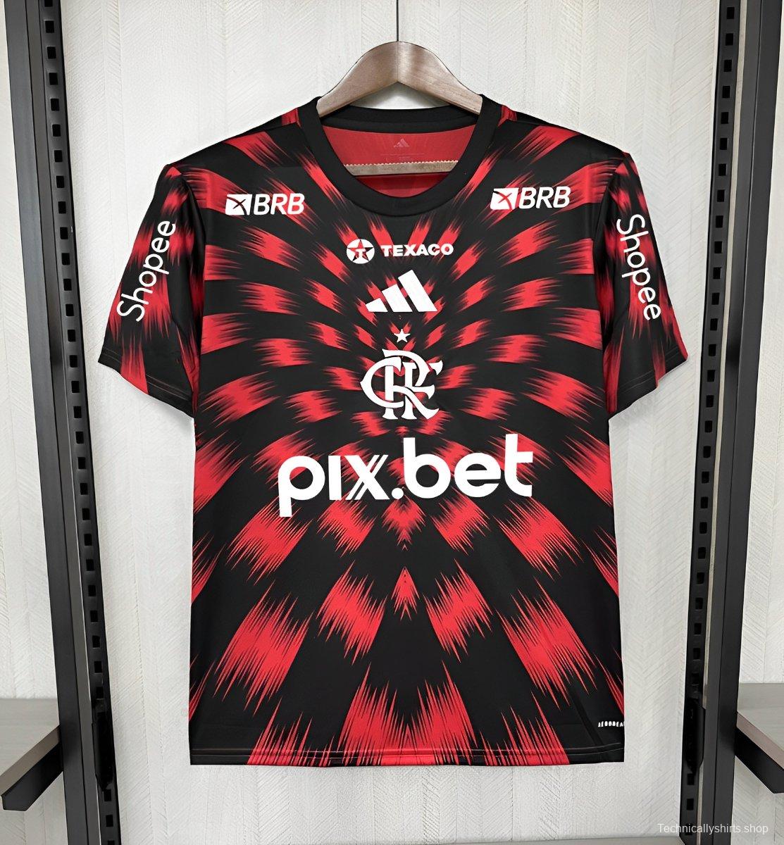 25/26 Flamengo Pre-match All Sponsor S-XXXXL