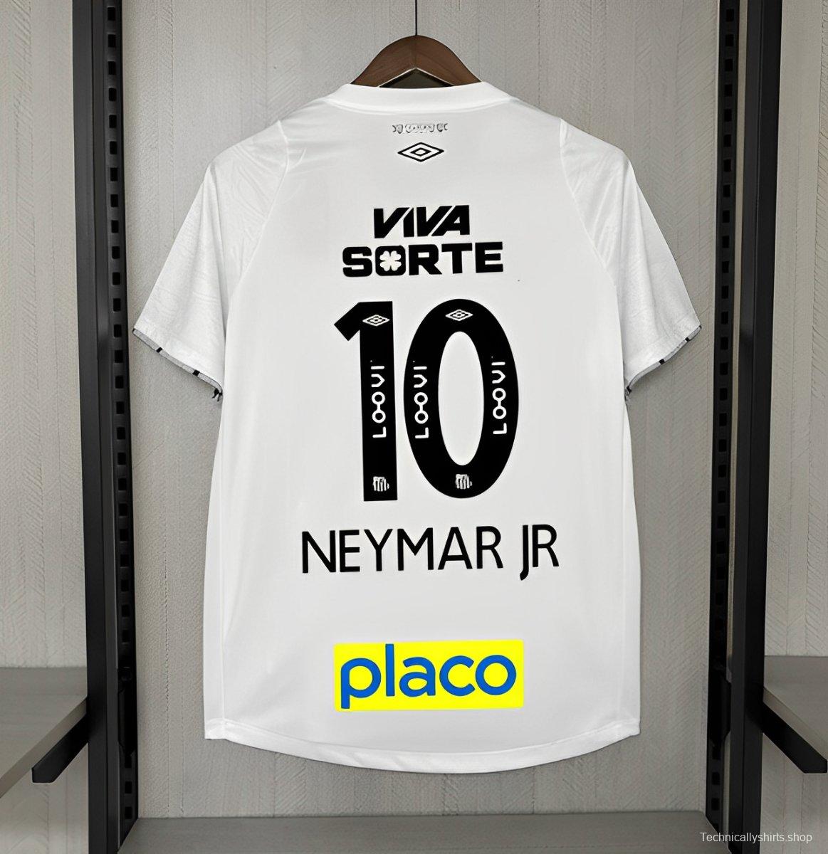 24/25 Santos &amp; Neymar Home S-XXXXL Jersey