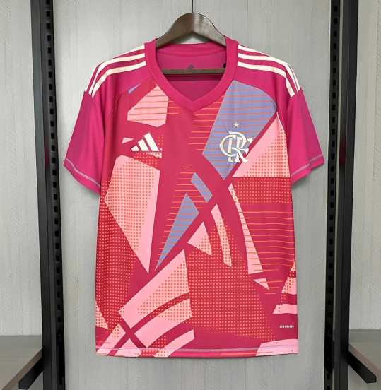 25/26 Flamengo Goalkeeper Pink Jersey S-XXXXL