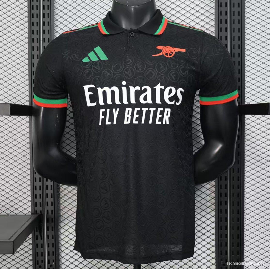 Player Version 25/26 Arsenal Black Special Jersey