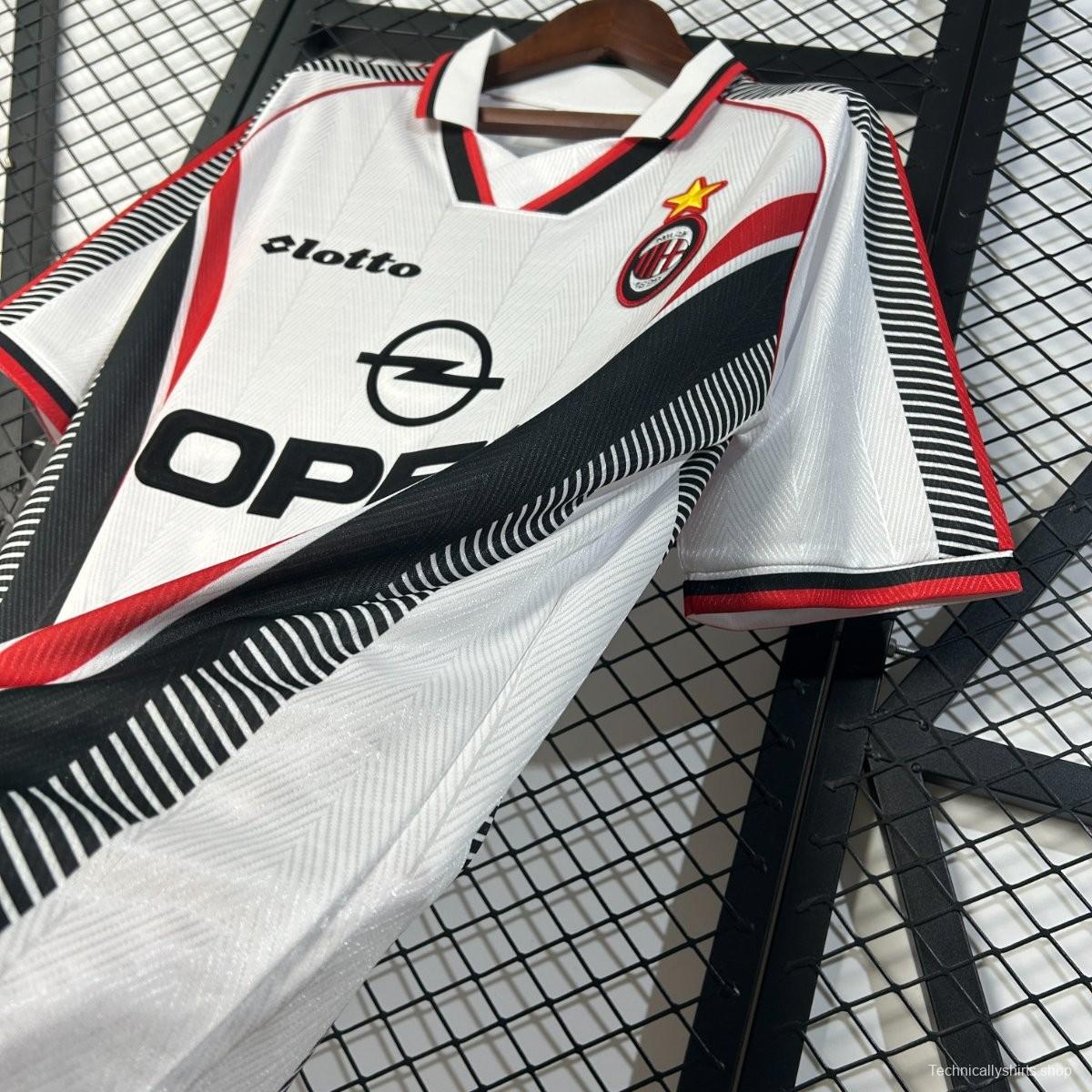 Retro 98/99 AC Milan Away Jersey