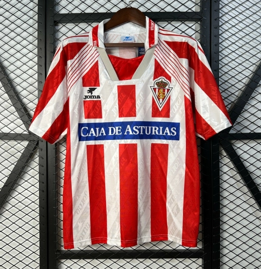 94/95 Retro Sporting Gijon Home Jersey