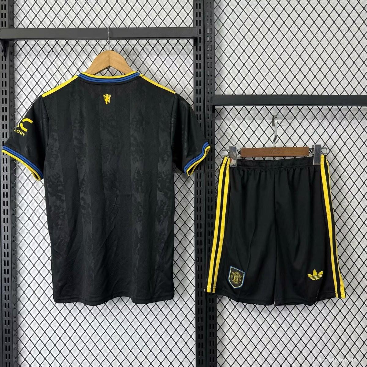 25/26 Kids Manchester United THIRD Size 16-28 Jersey