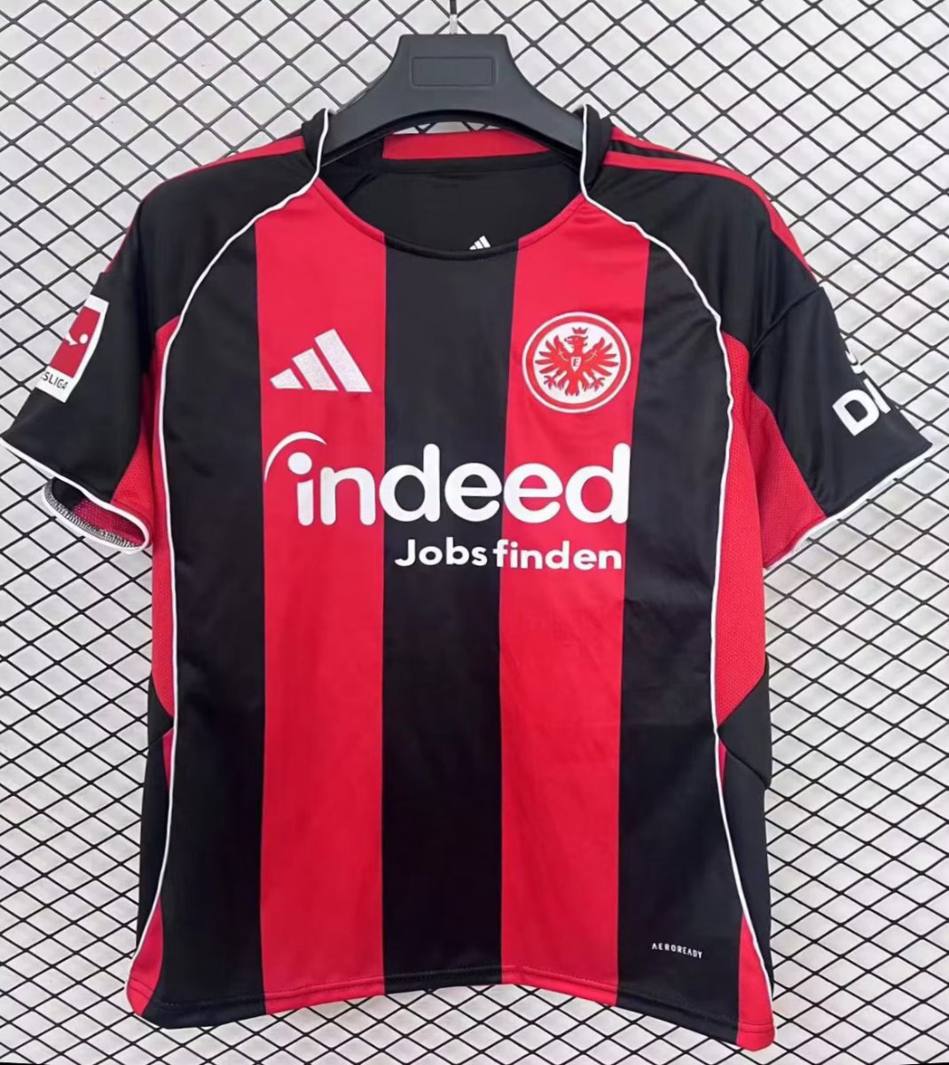 25/26 Eintracht Frankfurt Home Jersey