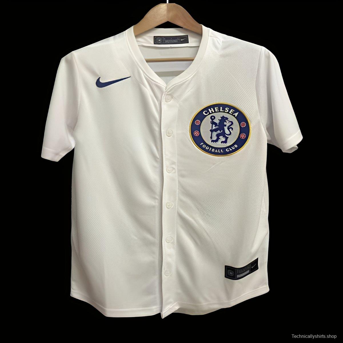 25/26 Chelsea US Pack Baseball WHITE Jersey