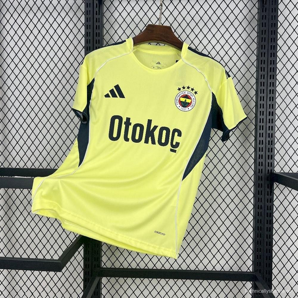 25/26 Fenerbahce Away Yellow Jersey