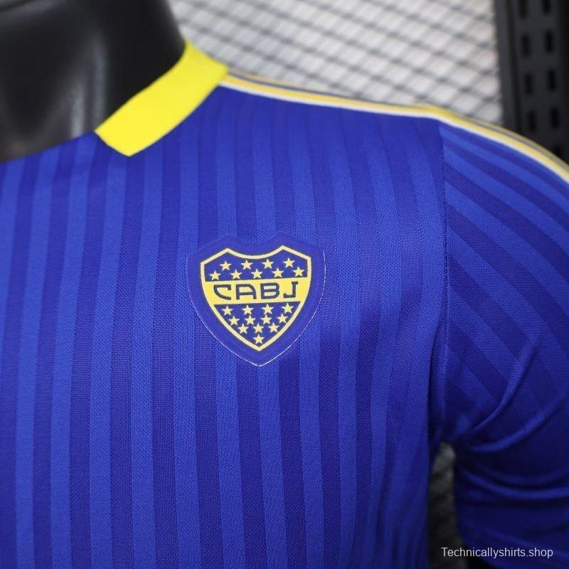 Player Version 25/26 Boca Juniors Adidas Original Terrace Icons Blue Jersey