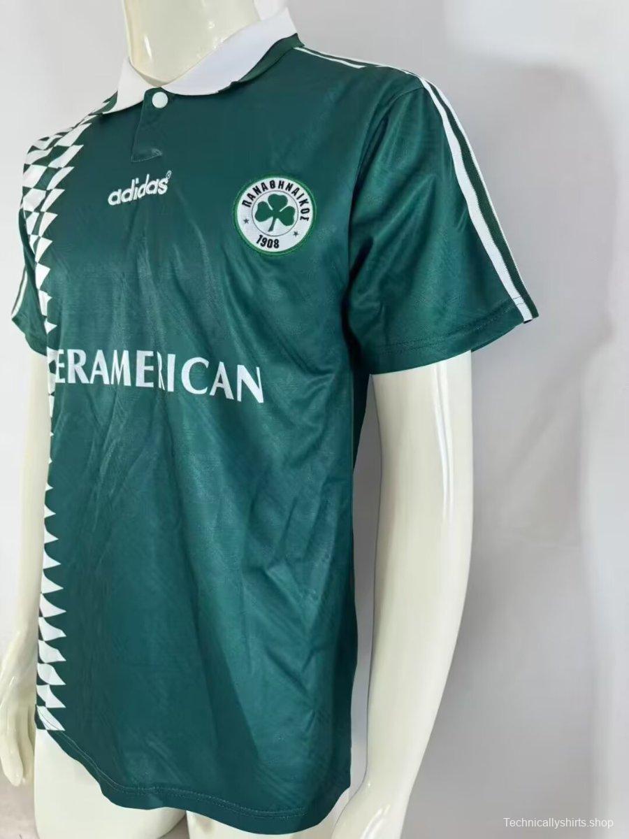 Retro 95/96 Panathinaikos Home Jersey