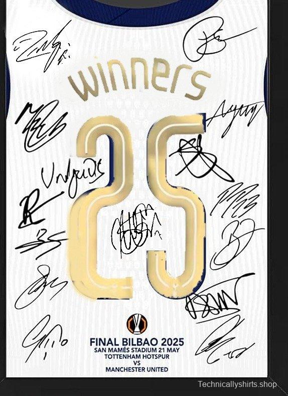 Tottenham Spurs 24/25 Signed Shirt Winners