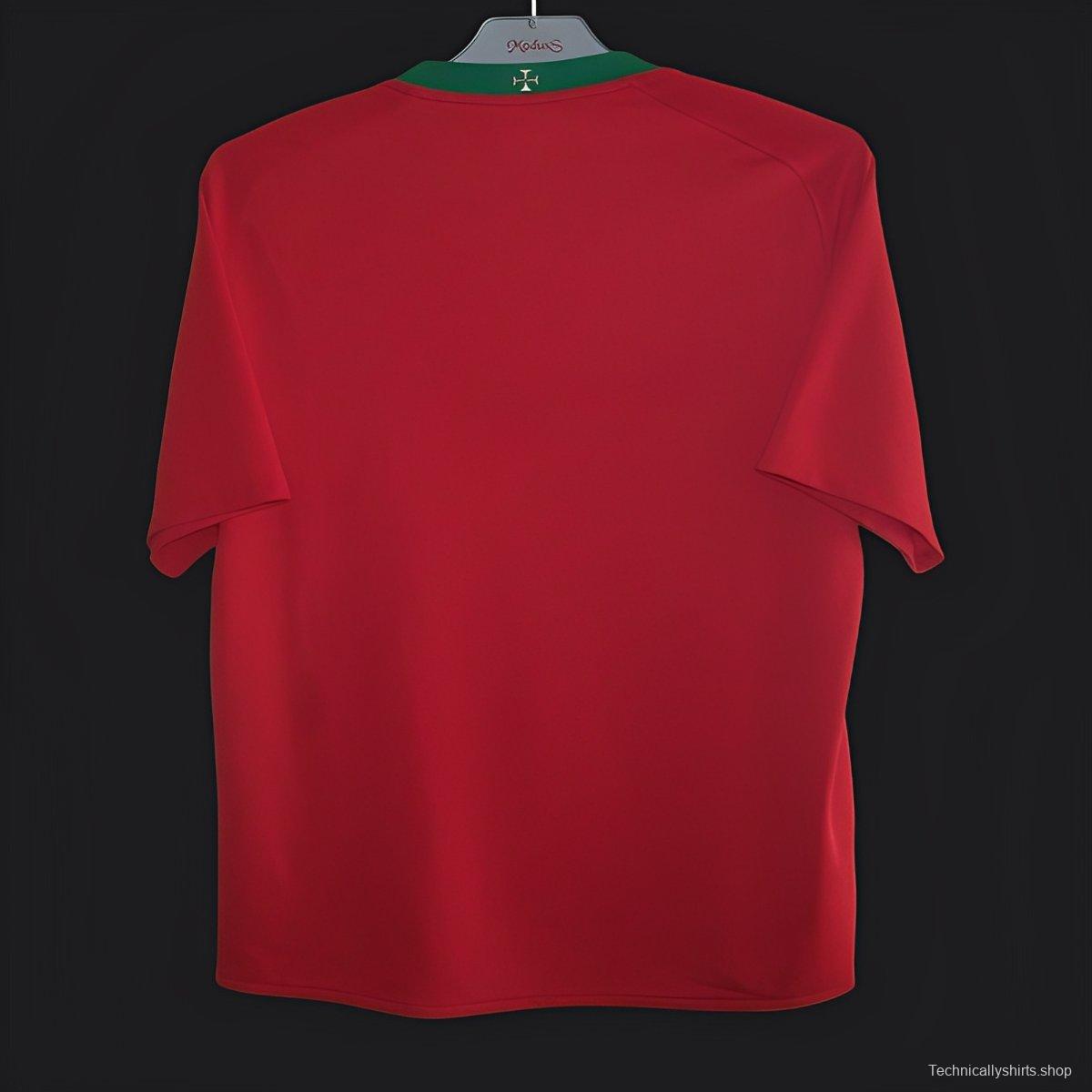 Retro 2008 Portugal Home Jersey
