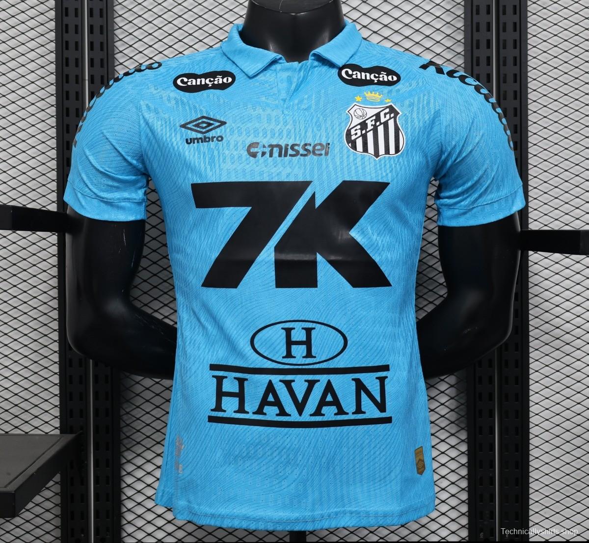 Player Version 25/26 Santos Blue Jersey