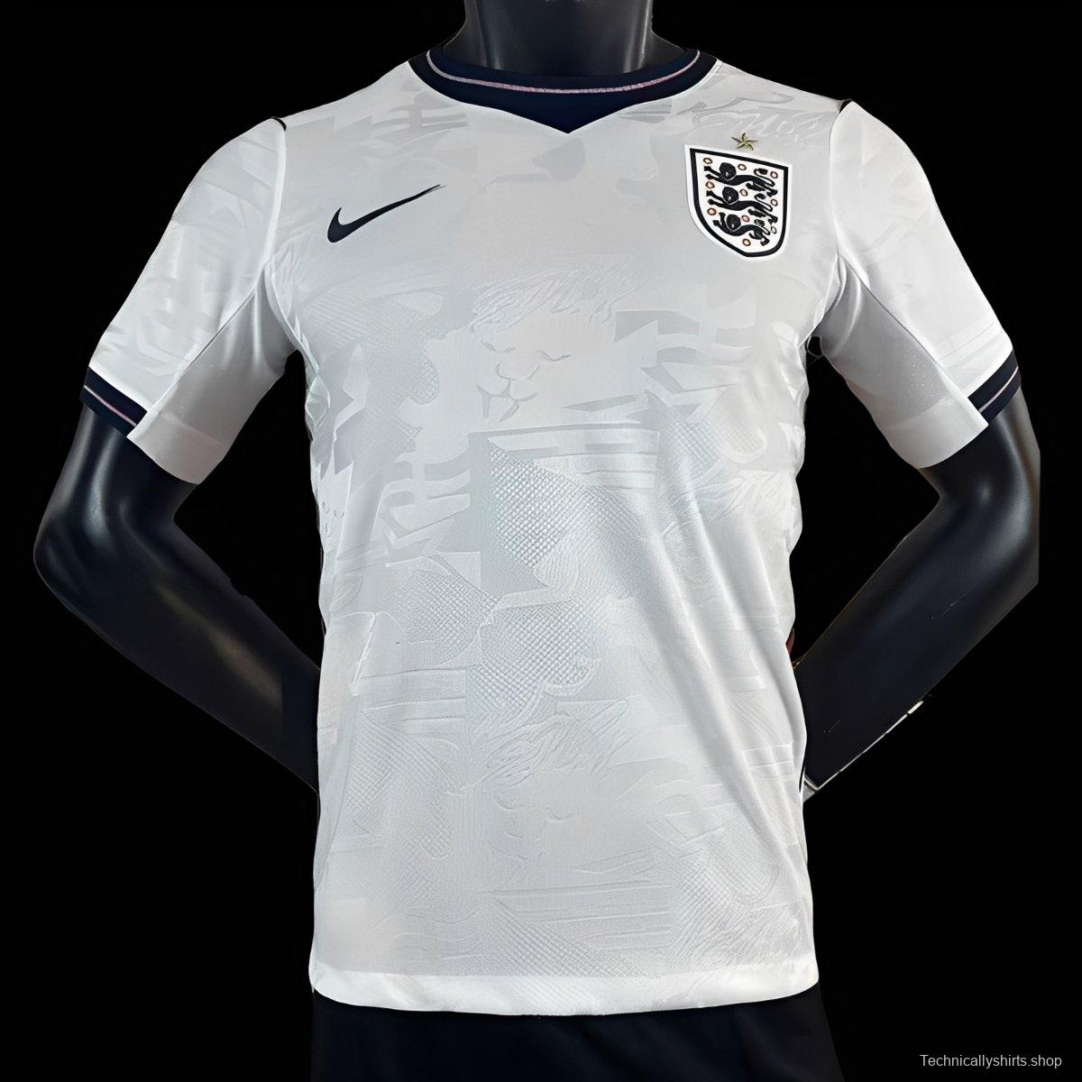 Player Version 2026 England Home Jersey
