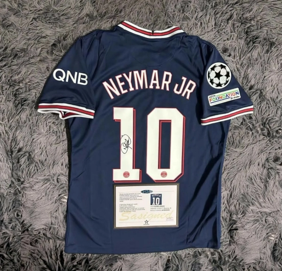 NEYMAR PSG SIGNED SHIRT 21/22