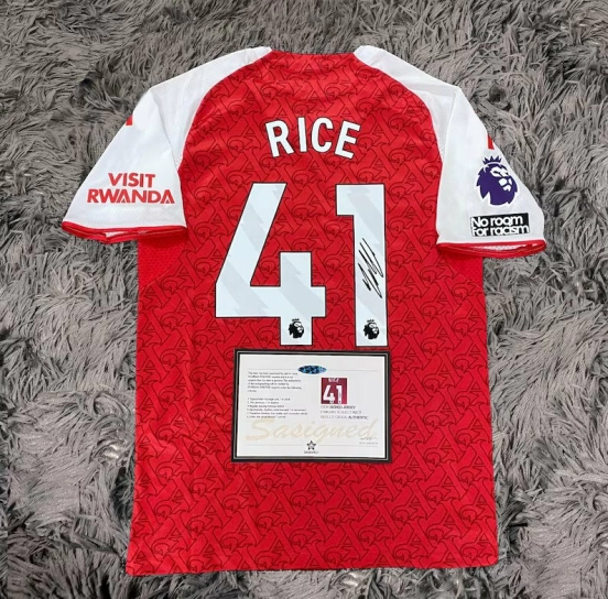 Declan Rice Signed 25/26