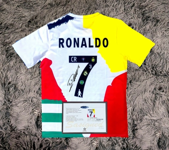 Ronaldo Special GOAT Signed