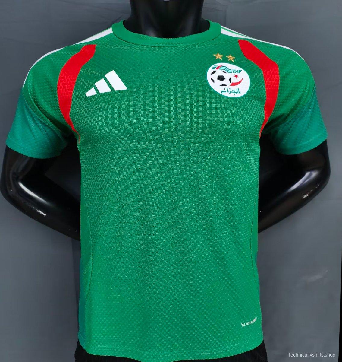 Player Version 2026 Algeria Green Jersey