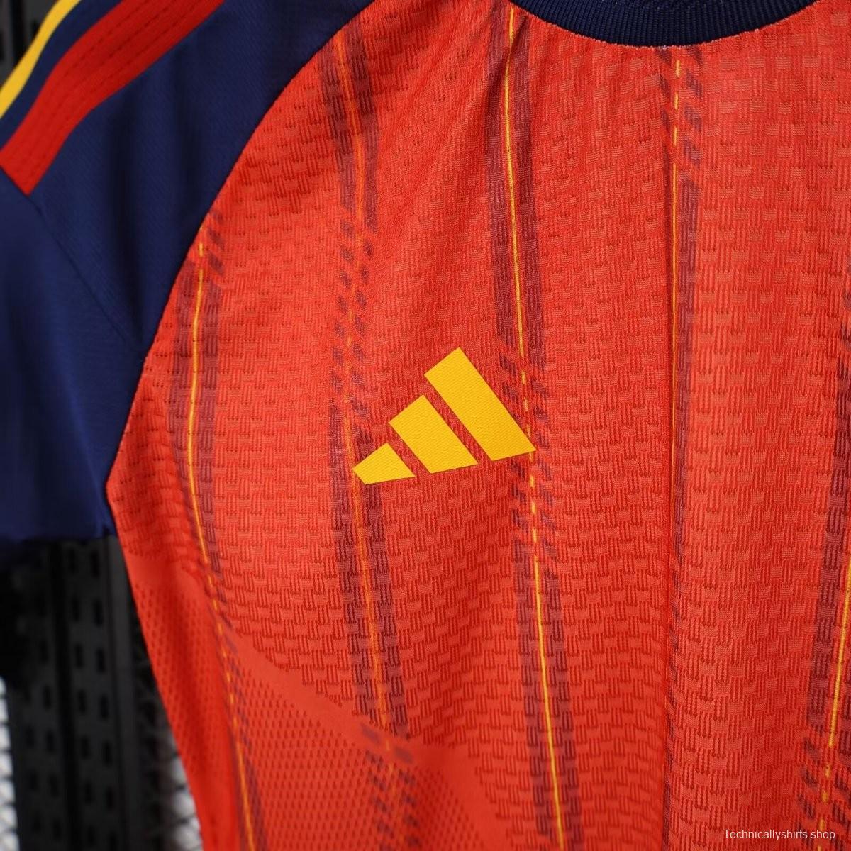 Player Version 2026 Spain Home Women Jersey
