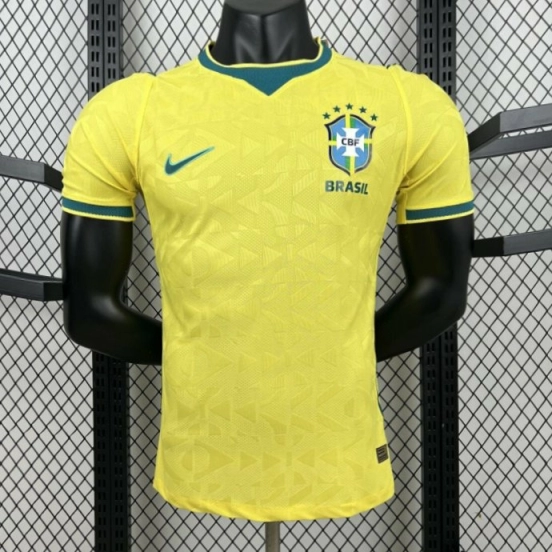 2026 Player Version Mens Brazil World Cup Home Jersey