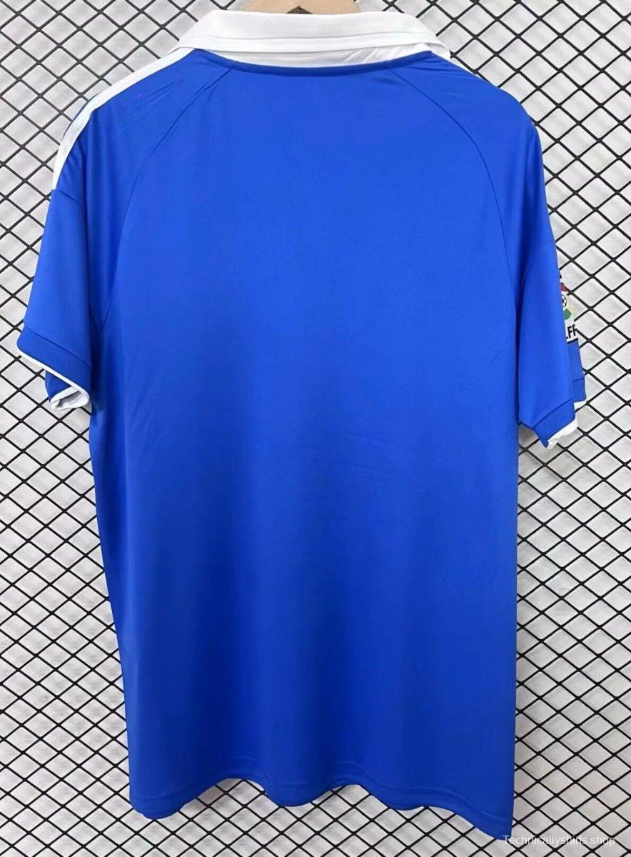25/26 Real Zaragoza Blue / White Remake Vintage Jersey