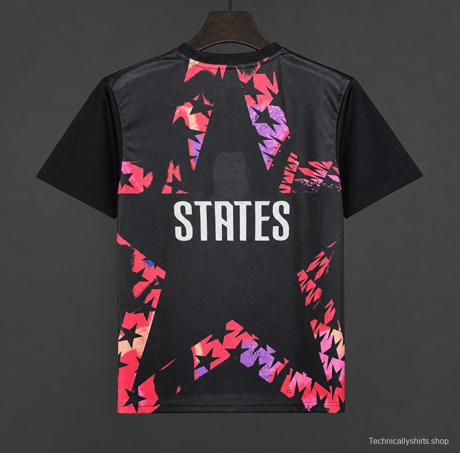 2026 USA USMNT Premium Goalkeeper Soccer T-Shirt - Black