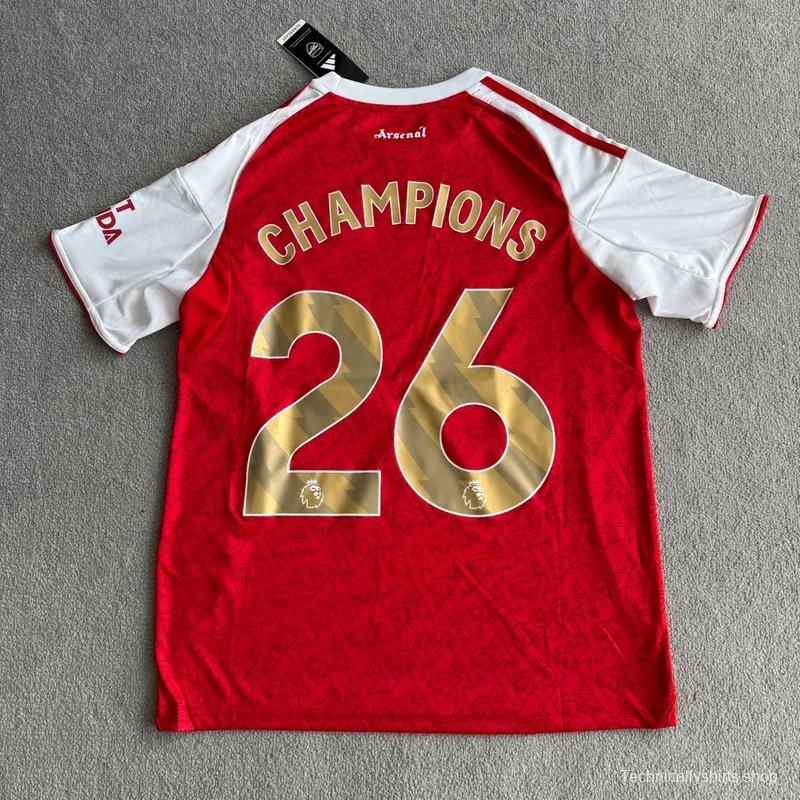 Arsenal EPL CHAMPIONS 25/26 Shirt Jersey Special Edition 2026
