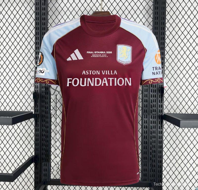 Aston Villa WINNERS 26 Home EUROPA Shirt Jersey 25/26