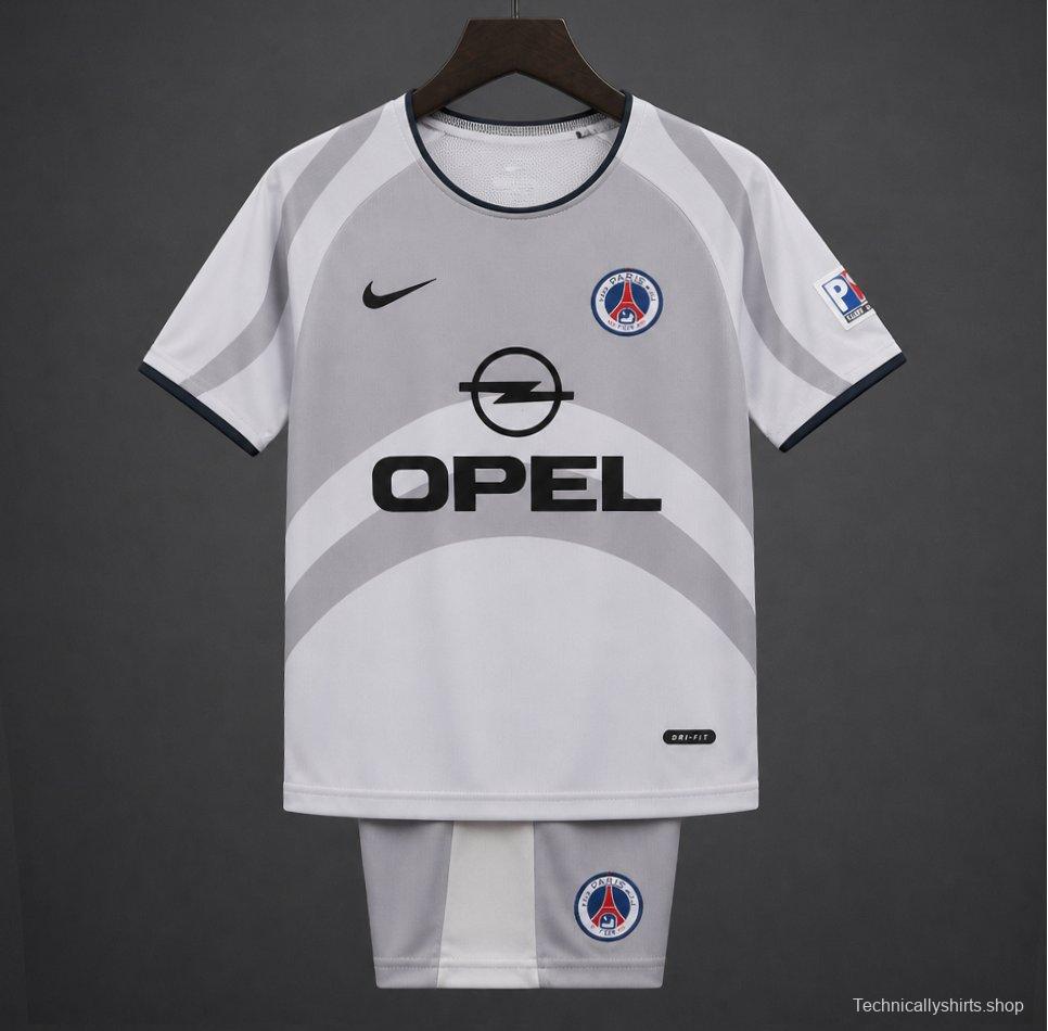 Retro Kids 01/02 PSG/Paris Saint-Germain Away Jersey