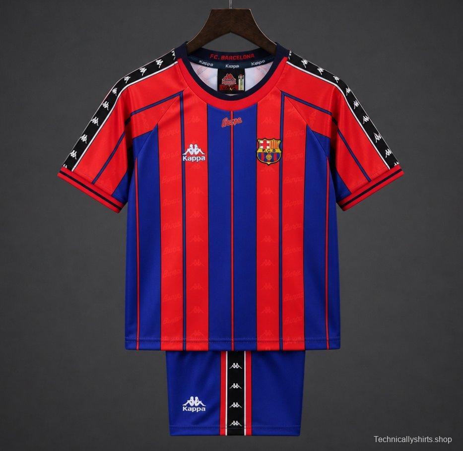 Retro Kids 97/98 Barcelona Home Jersey