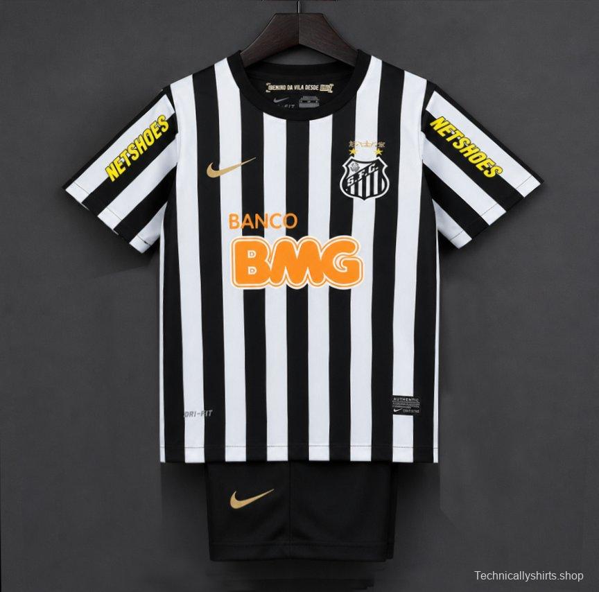 Retro Kids 2013 Santos Away Jersey
