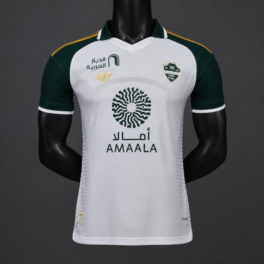 Player Version 26/27 Al-Ahli Saudi FC Away White Jersey