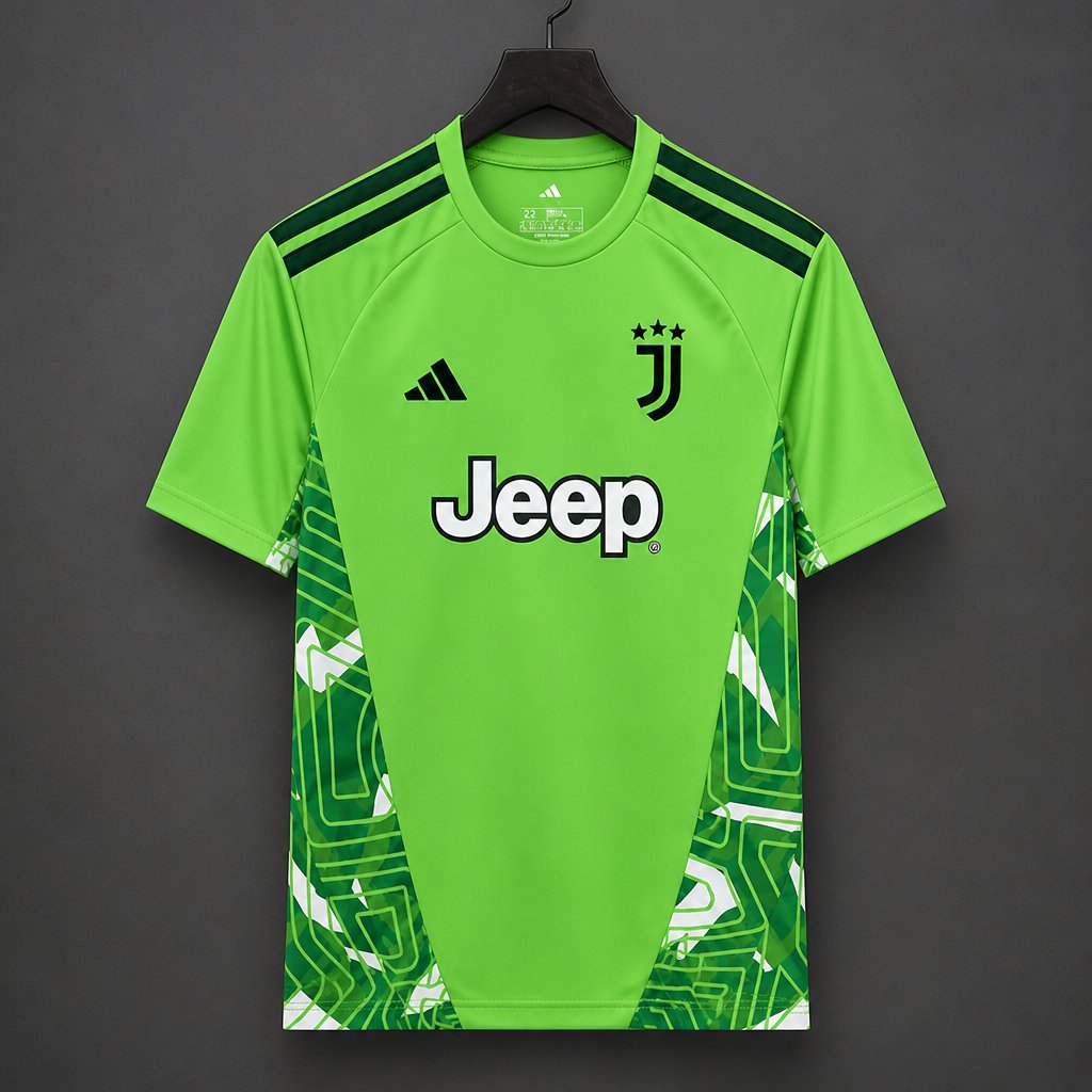 26/27 Juventus Goalkeeper 2 Green Jersey