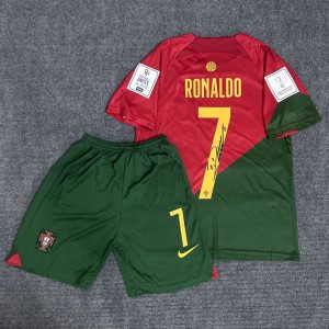 Ronaldo Portugal KIDS/Children Signed Shirt