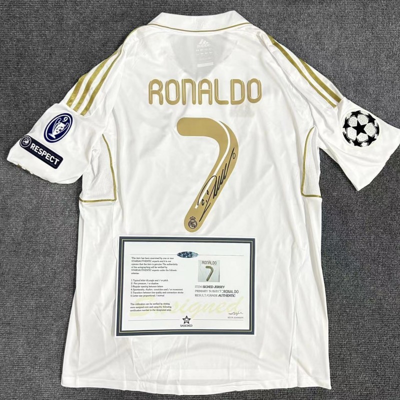 Ronaldo 11/12 Signature Shirt Short Sleeves