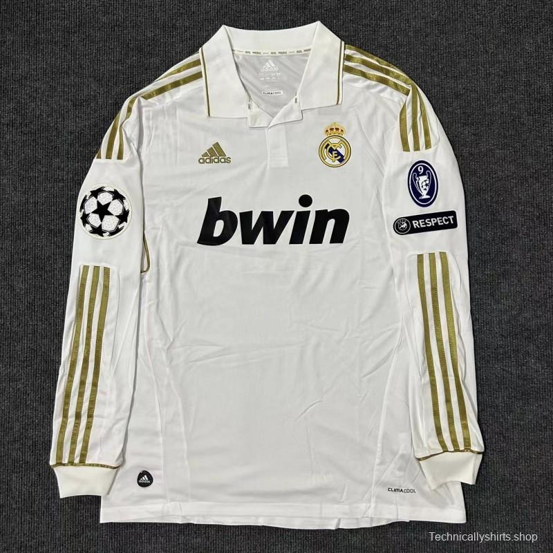 Real Madrid Ronaldo Long sleeves 11/12 Signature