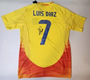 Luis Diaz Signed Colombia Copa America