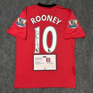 Wayne Rooney Man United Signed